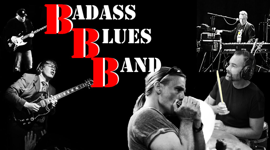 Affisch för bandet Badass Blues Band